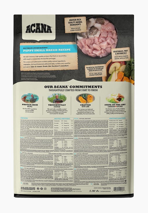 ACANA Heritage Freeze-Dried Coated Puppy Small Breed Dry Dog Food (2 Sizes) - Image 2