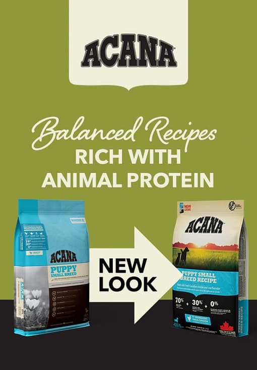 ACANA Heritage Freeze-Dried Coated Puppy Small Breed Dry Dog Food (2 Sizes) - Image 3