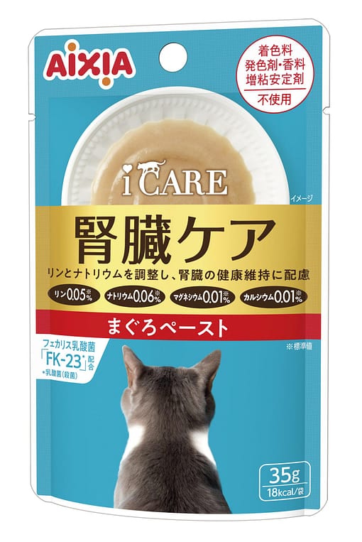 Aixia i CARE Kidney Health Tuna Paste Pouch Wet Cat Food 35g