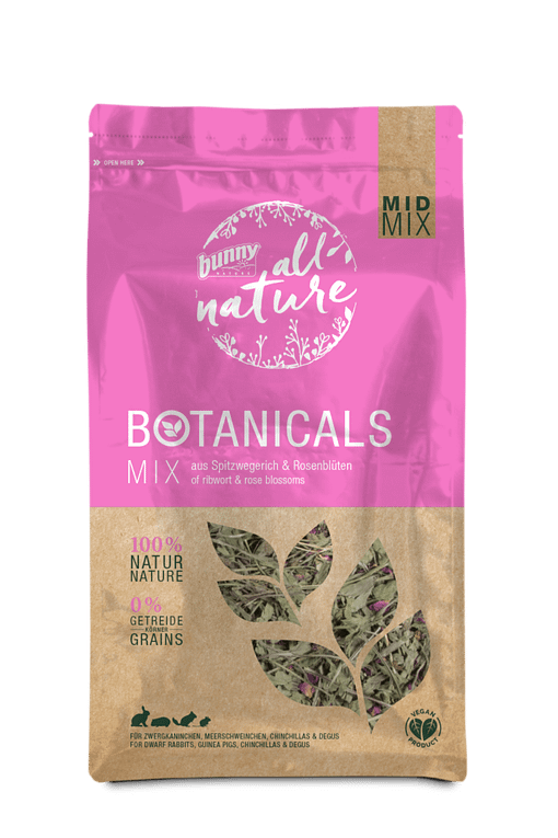 Bunny Nature Ribwort & Rose Blossoms 120g