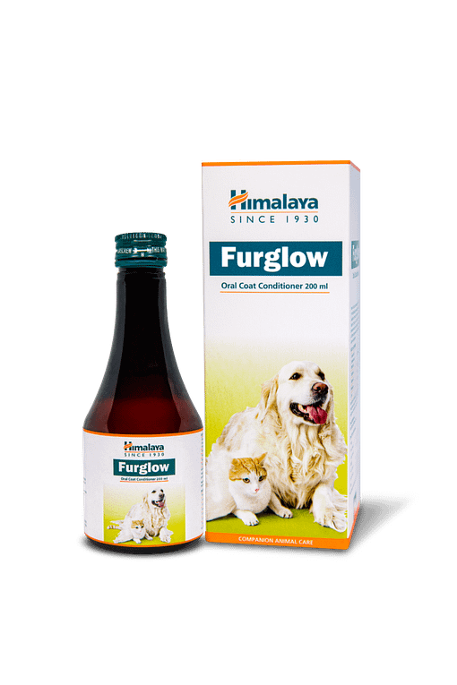 Himalaya Furglow Liquid (Skin & Coat) 200ml For Dogs & Cats