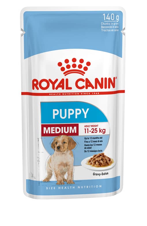 Royal Canin Medium Puppy pouch Wet Dog Food 140g