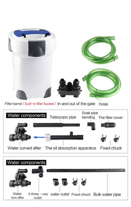 SG Stock: SunSun HW-3000 UV 9W External Canister Filter White - Image 8
