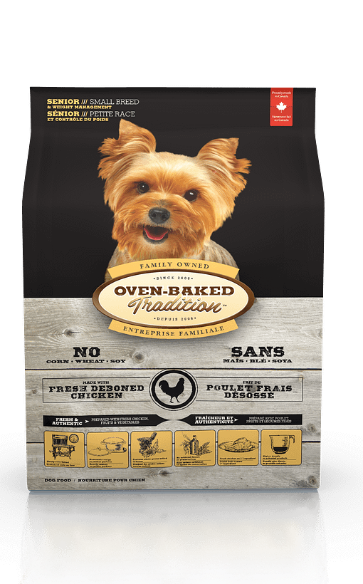 Oven-Baked Tradition Senior (Small Breed) Dry Dog Food (2 Sizes)