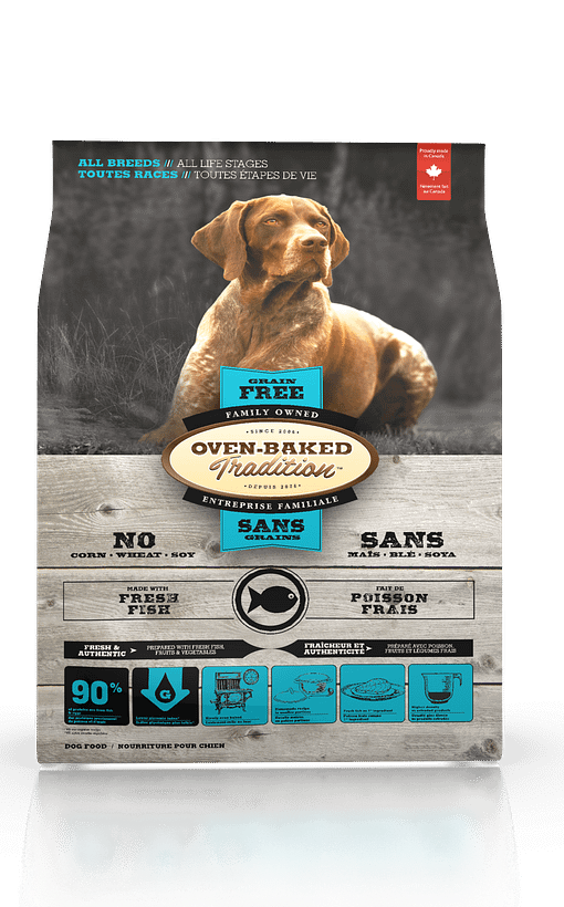 Oven-Baked Tradition Grain Free Fish Dry Dog Food (3 Sizes)