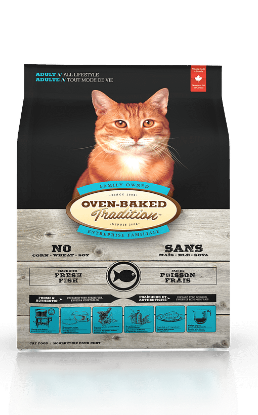 Oven-Baked Tradition Adult Fish Dry Cat Food (2 Sizes)