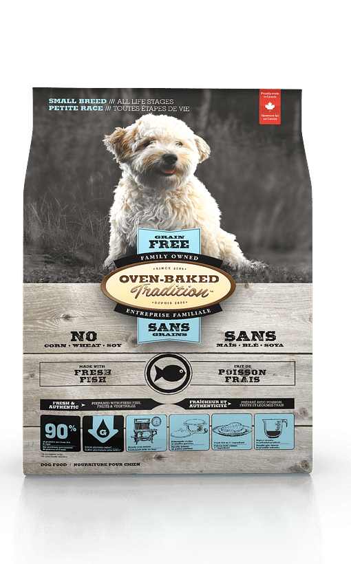 Oven-Baked Tradition Grain Free Fish (Small Bites) Dry Dog Food (2 Sizes)