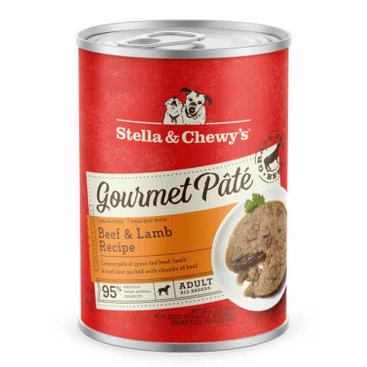 Stella & Chewy's Gourmet Pâté - Beef & Lamb Recipe For Dogs - 12.5 oz