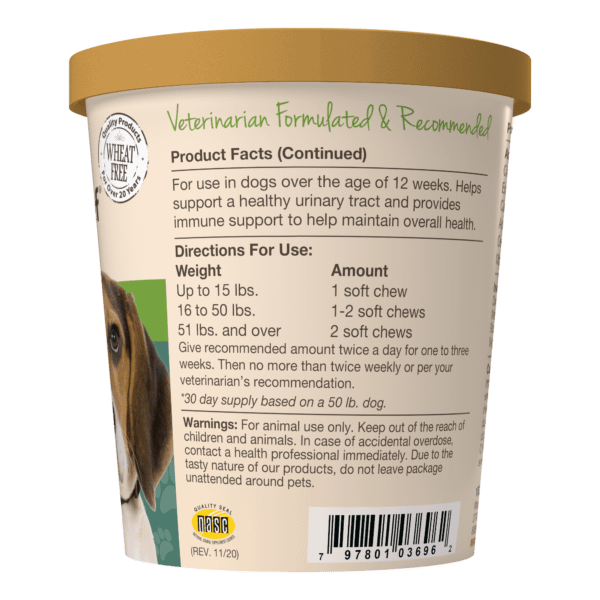 NaturVet Cranberry Relief Plus Echinacea for Dog 60ct