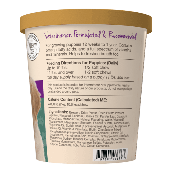 NaturVet VitaPet Puppy Plus Breath Aid 70ct