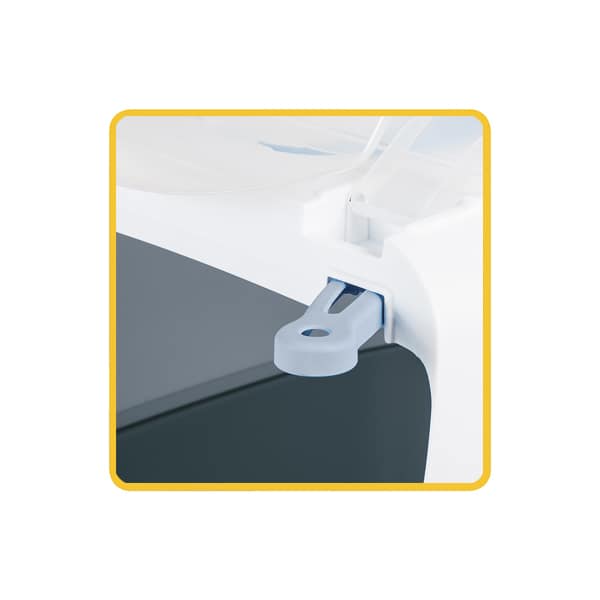 Stefanplast Cathy Easy Clean Cat Litter Box Powder Pink