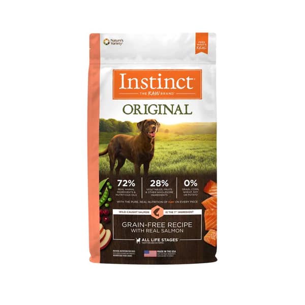 Instinct Original Grain-Free Recipe with Real Salmon Dry Dog Food 1lb