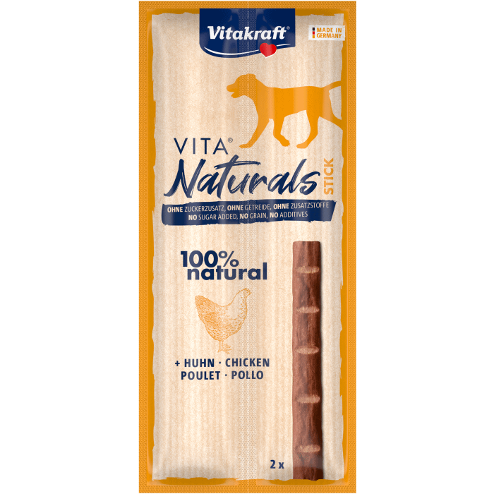Vitakraft Vita Naturals Dog Sticks Chicken Dog Treats 2pcs