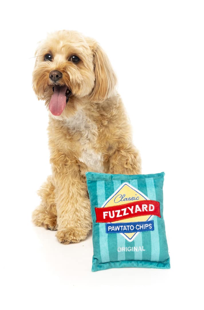 FuzzYard Dog Toy - Pawtato Chip - Image 4