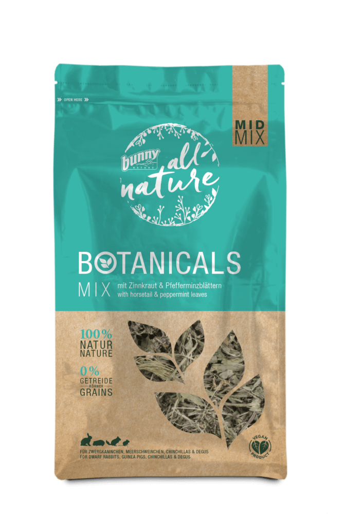 Bunny Nature Horsetail & Peppermint Leaves 120g
