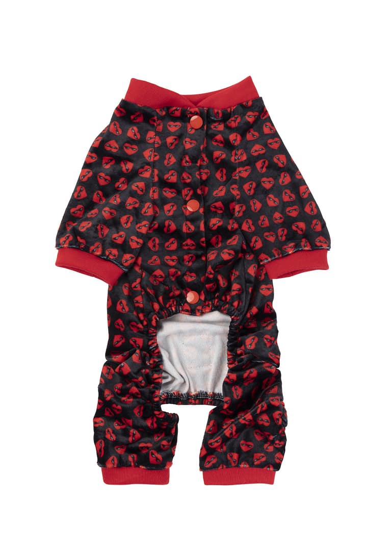 FuzzYard Dog Pyjama - Heartbreaker