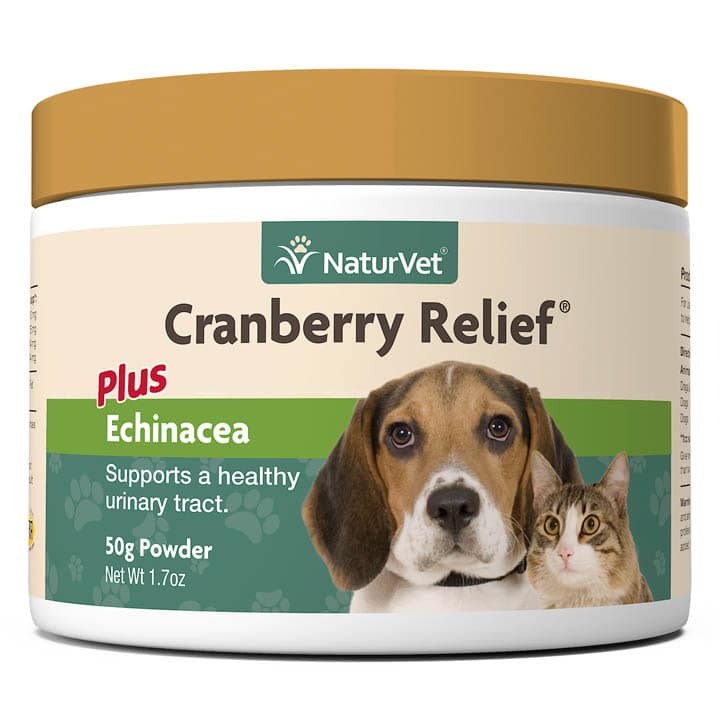 NaturVet Cranberry Relief Powder Plus Echinacea Supplement