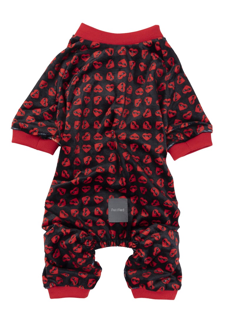 FuzzYard Dog Pyjama - Heartbreaker