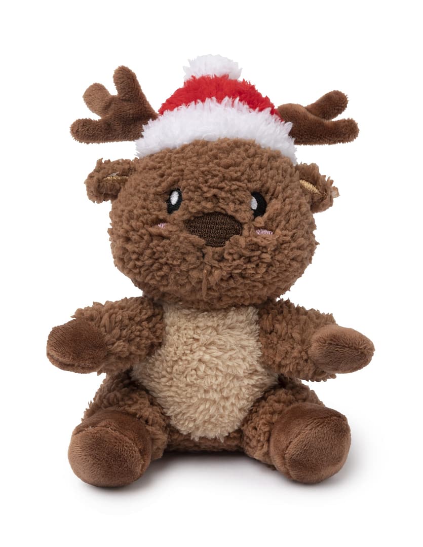 FuzzYard Howlidays Plush Dog Toy - Rodney Reindeer Small