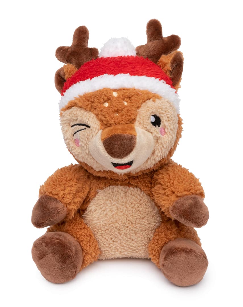 FuzzYard Christmas Dog Toy - Rosco Reindeer Small