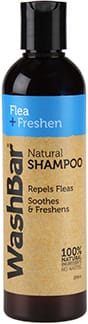 Washbar Natural Flea + Freshen Shampoo Range