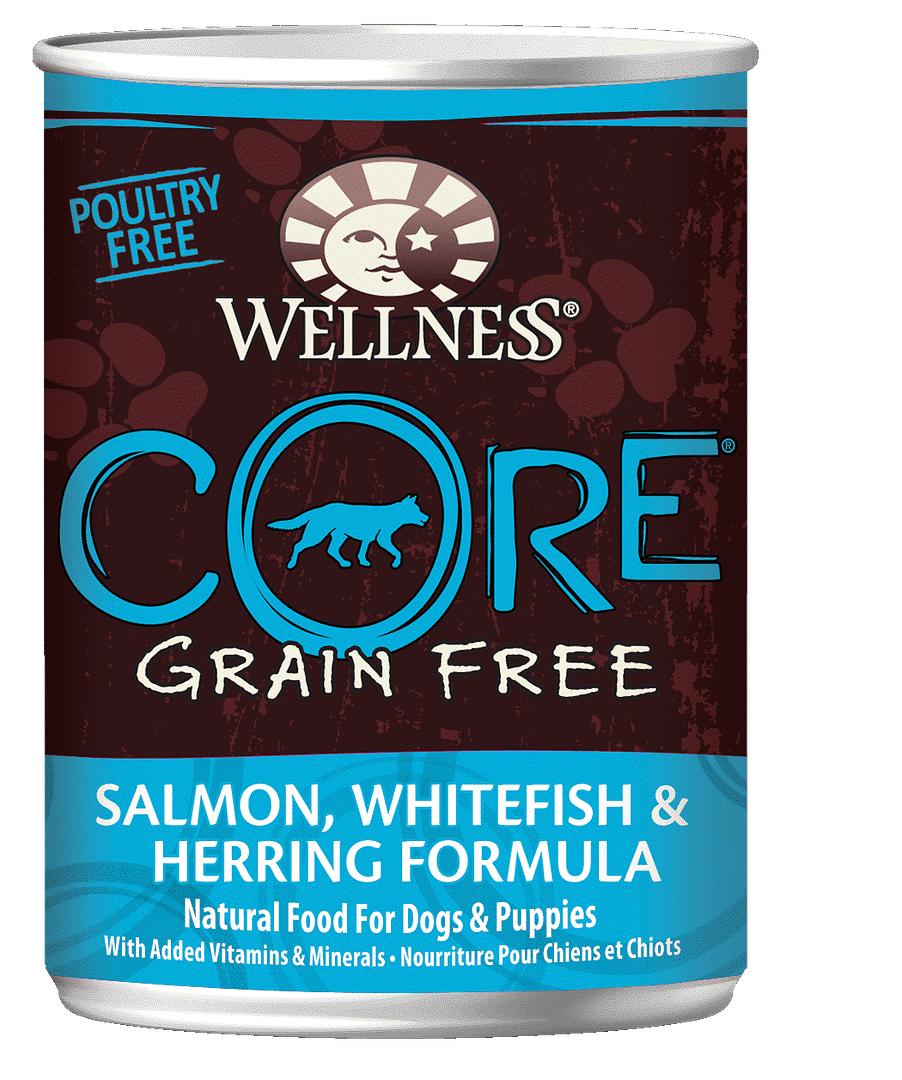 Wellness Core Grain-Free for Dog - Salmon & Whitefish & Herring 12.5oz