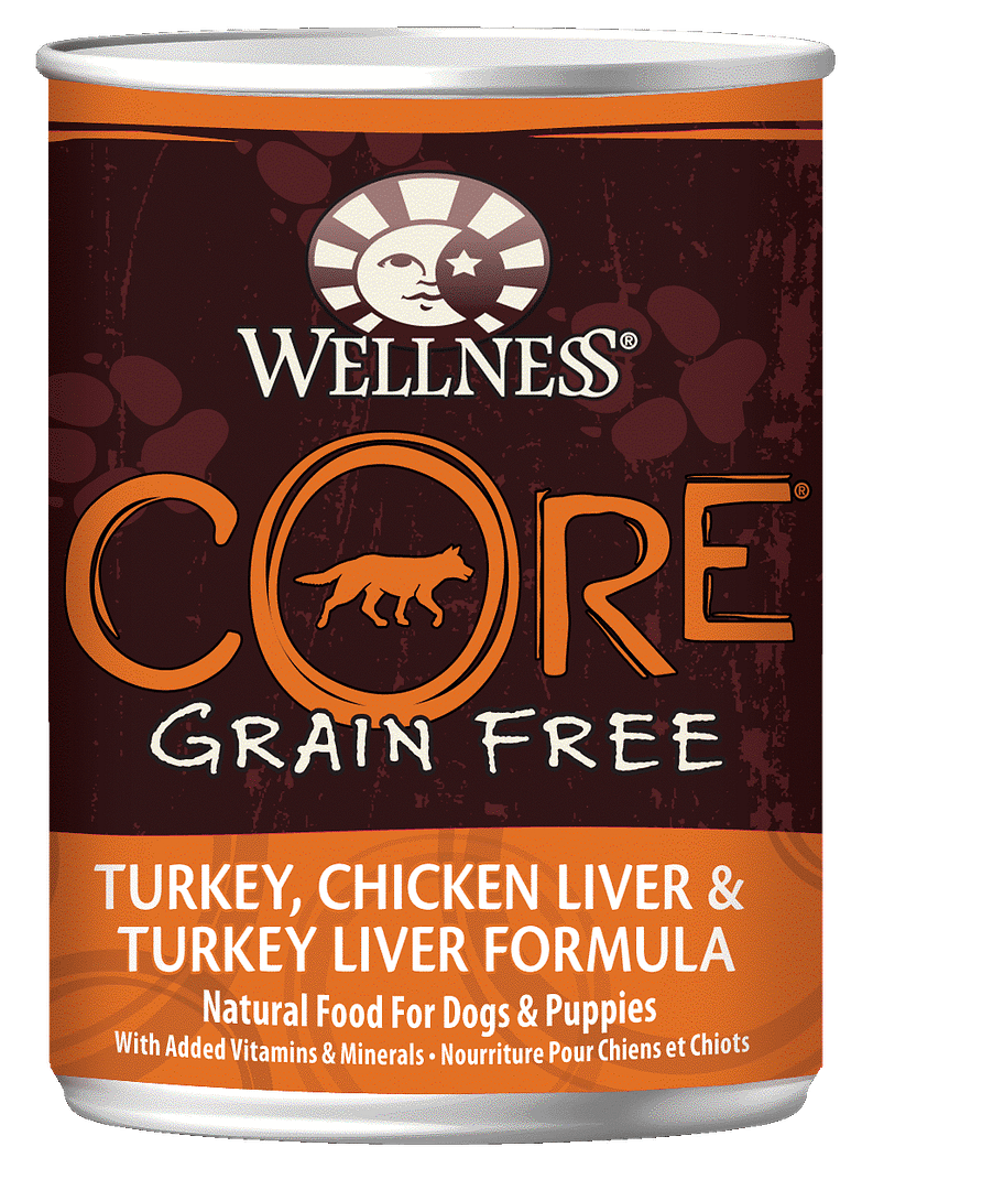 Wellness Core Grain-Free for Dog - Turkey, Chicken Liver & Turkey Liver 12.5oz