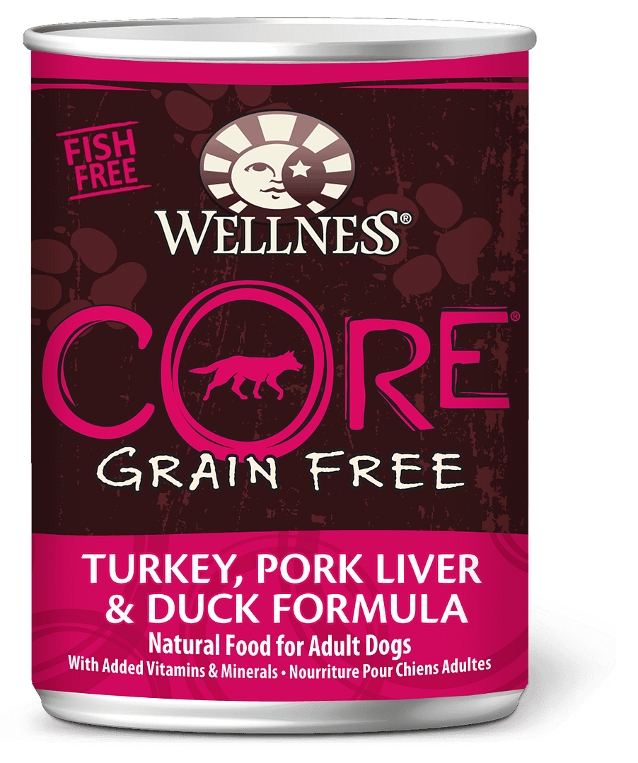Wellness Core Grain-Free for Dog - Turkey, Pork Liver & Duck 12.5oz