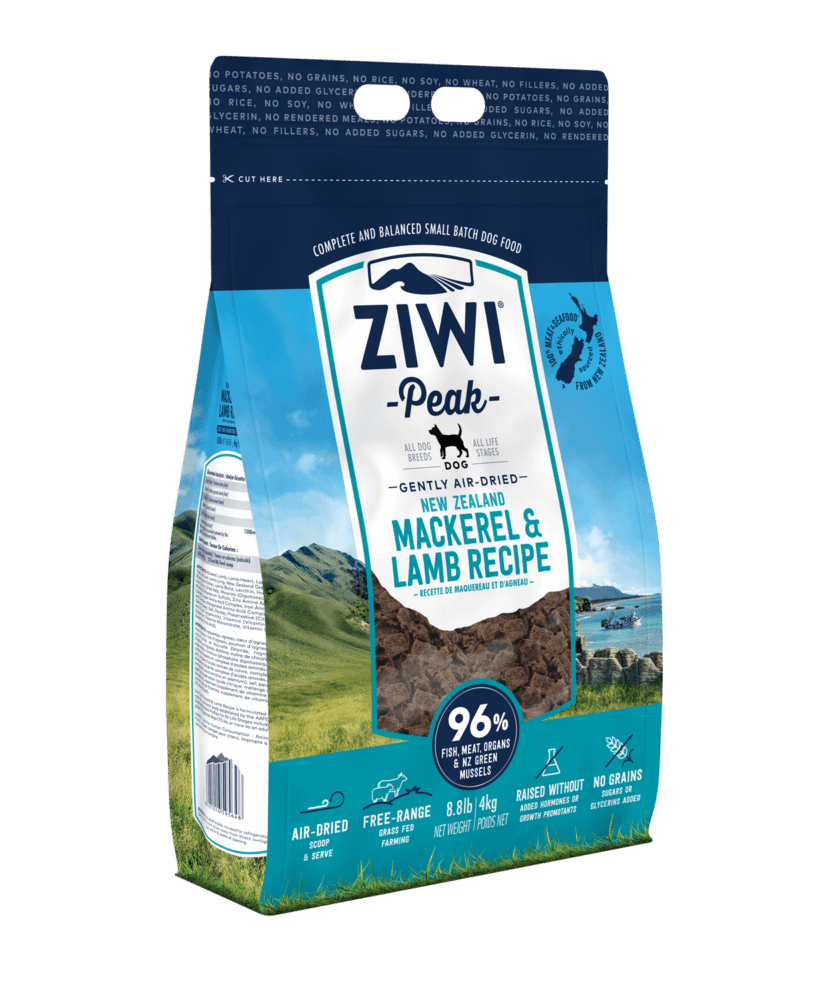 ZIWI Peak Air-Dried Mackerel & Lamb Dog Food (4 Sizes)