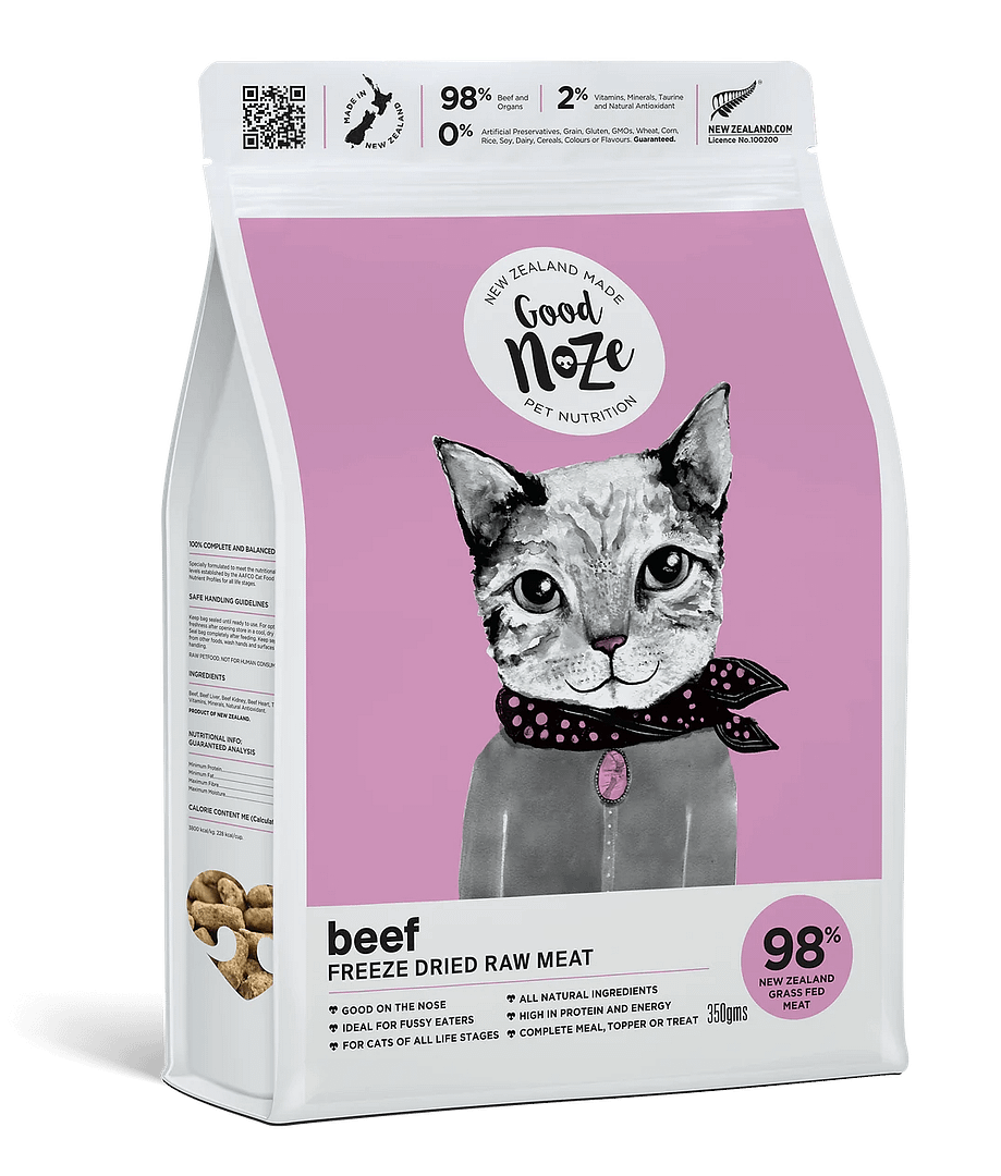 Good Noze Freeze Dried Beef Cat Food