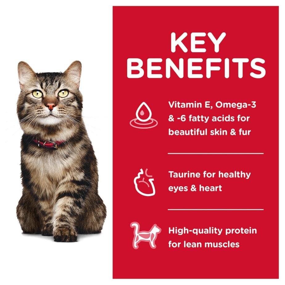 Hill's Science Diet Adult 7+ Feline Mature Adult Hairball Control 1.58kg(3.5lbs) - Image 4