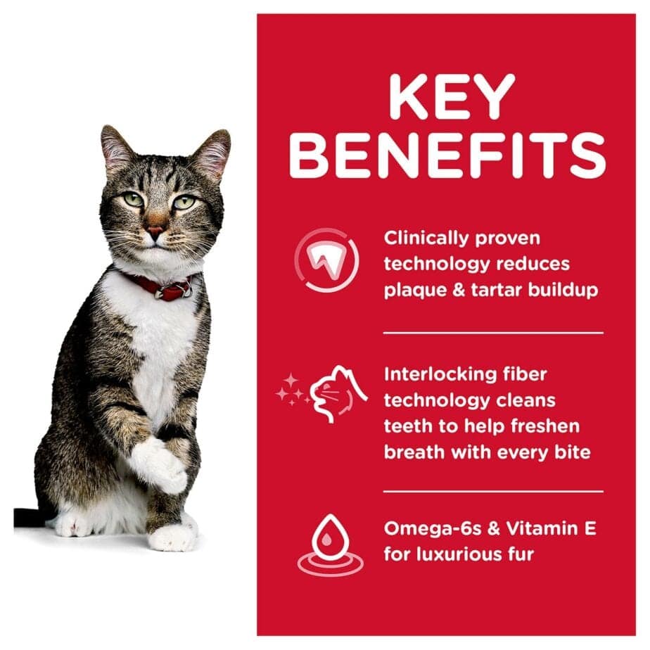 Hill's Science Diet Adult Oral Care cat food 1.58(3.5lbs) - Image 4