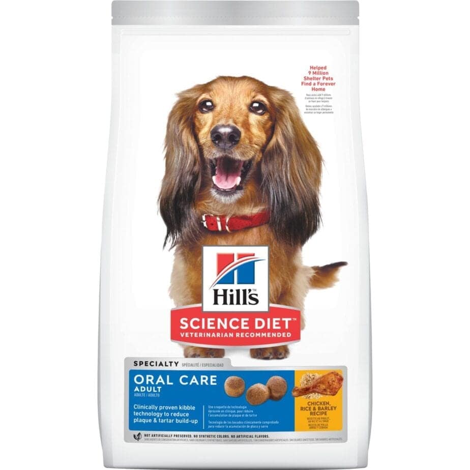 Hill's Science Diet Adult Oral Care dog food 1.8kg(4lbs)