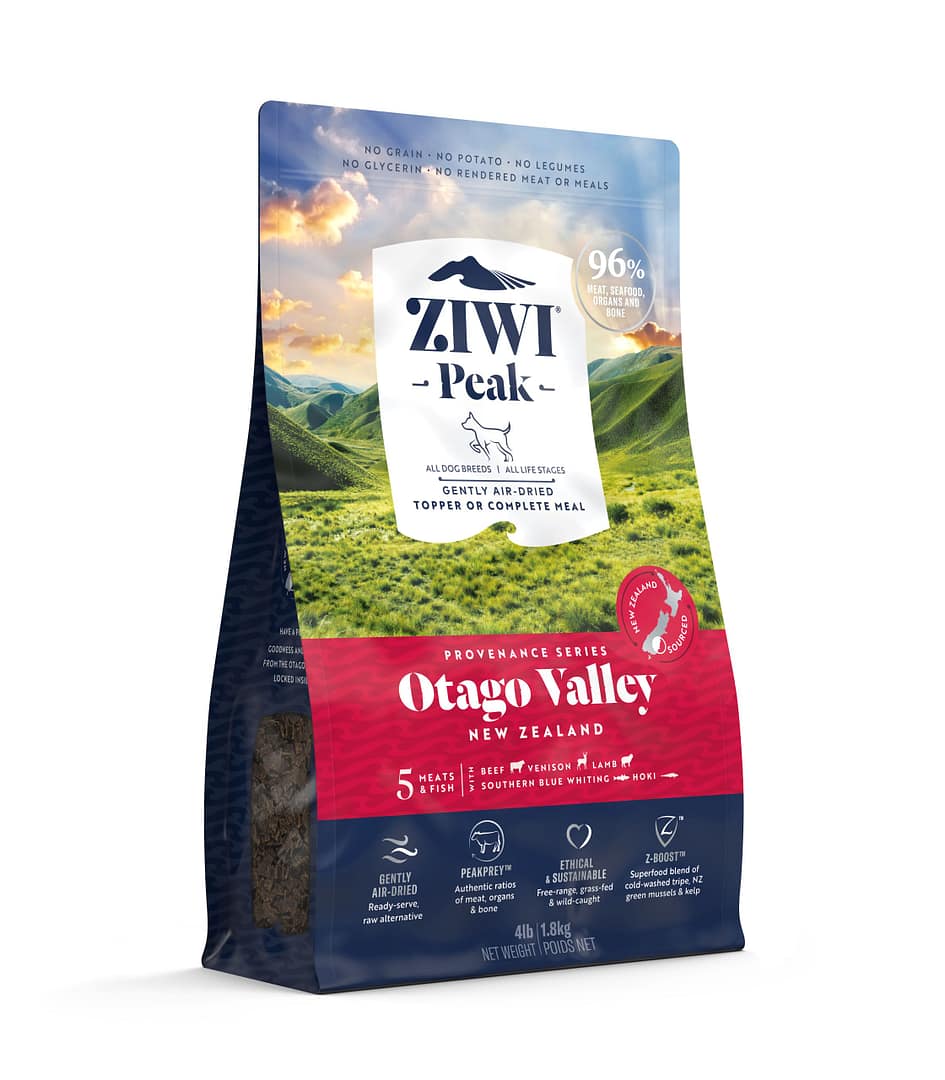 ZIWI Peak Air-Dried Otago Valley Provenance Dog Food (3 Sizes)