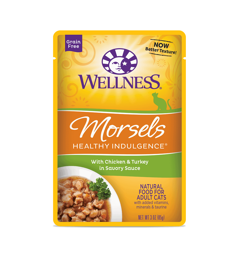 Wellness Cat Indulgence Morsels – Chicken & Turkey 3oz