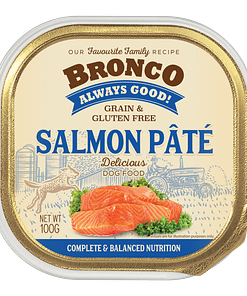 Bronco Salmon Pate Tray 100g