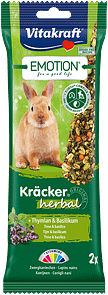 Vitakraft Emotion Kracker Herbal Rabbit 2pcs