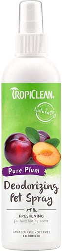 Tropiclean Pure Plum Deodorizing Pet Spray 8oz