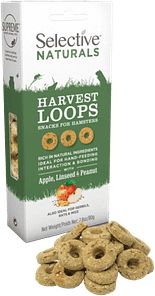 Supreme Harvest Loops with Apple, Linseed & Peanut 80g