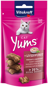 Vitakraft Cat Yums Liver Sausage 40g