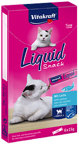 Vitakraft Cat Liquid Snack Salmon & Omega 3 90g