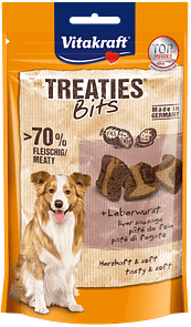 Vitakraft Dog Treaties Bits Liver Sausage 120g