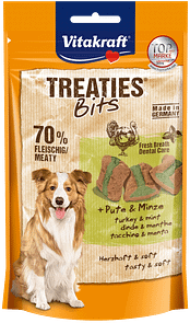 Vitakraft Treaties Bits Turkey & Mint 120g