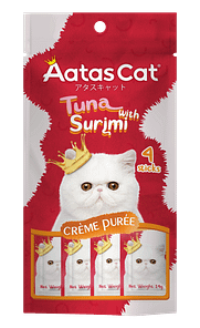 Aatas Cat Crème Purée Tuna with Surimi Crème Purée