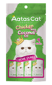 Aatas Cat Crème Purée Chicken with Coconut Oil