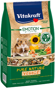 Vitakraft Emotion Pure Nature Veggie Hamster 600g