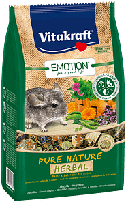 Vitakraft Emotion Pure Nature Herbal Chinchilla 600g