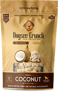 Dogsee Crunch Coconut Dog Treats 50g