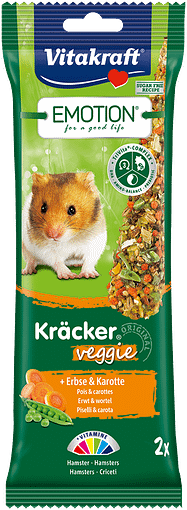 Vitakraft Emotion Kracker Veggie Hamster