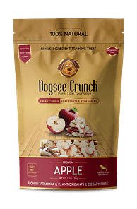 Dogsee Crunch Freeze-Dried Apple Dog Treats 10g